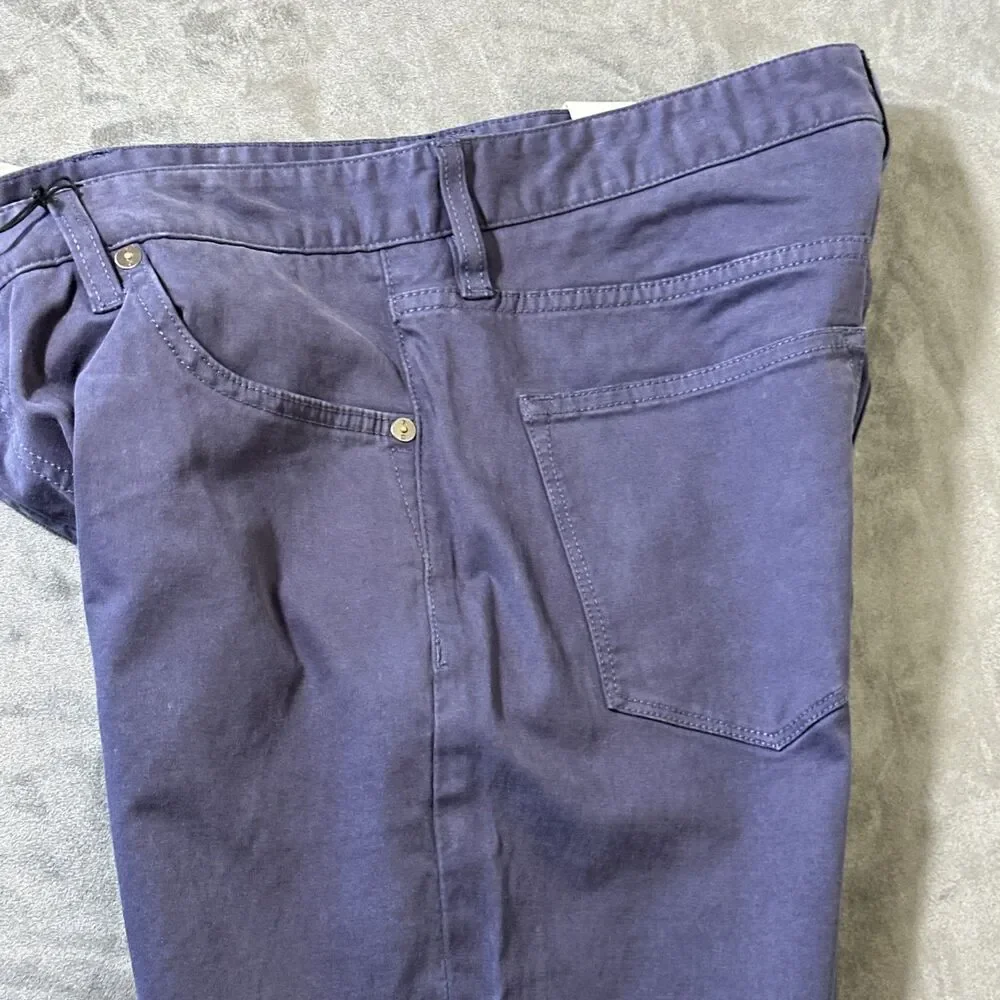 7 Diamonds Clifton Pants Men’s Navy Chino Slim Straight Fit 33x30 NWT 7D Seven